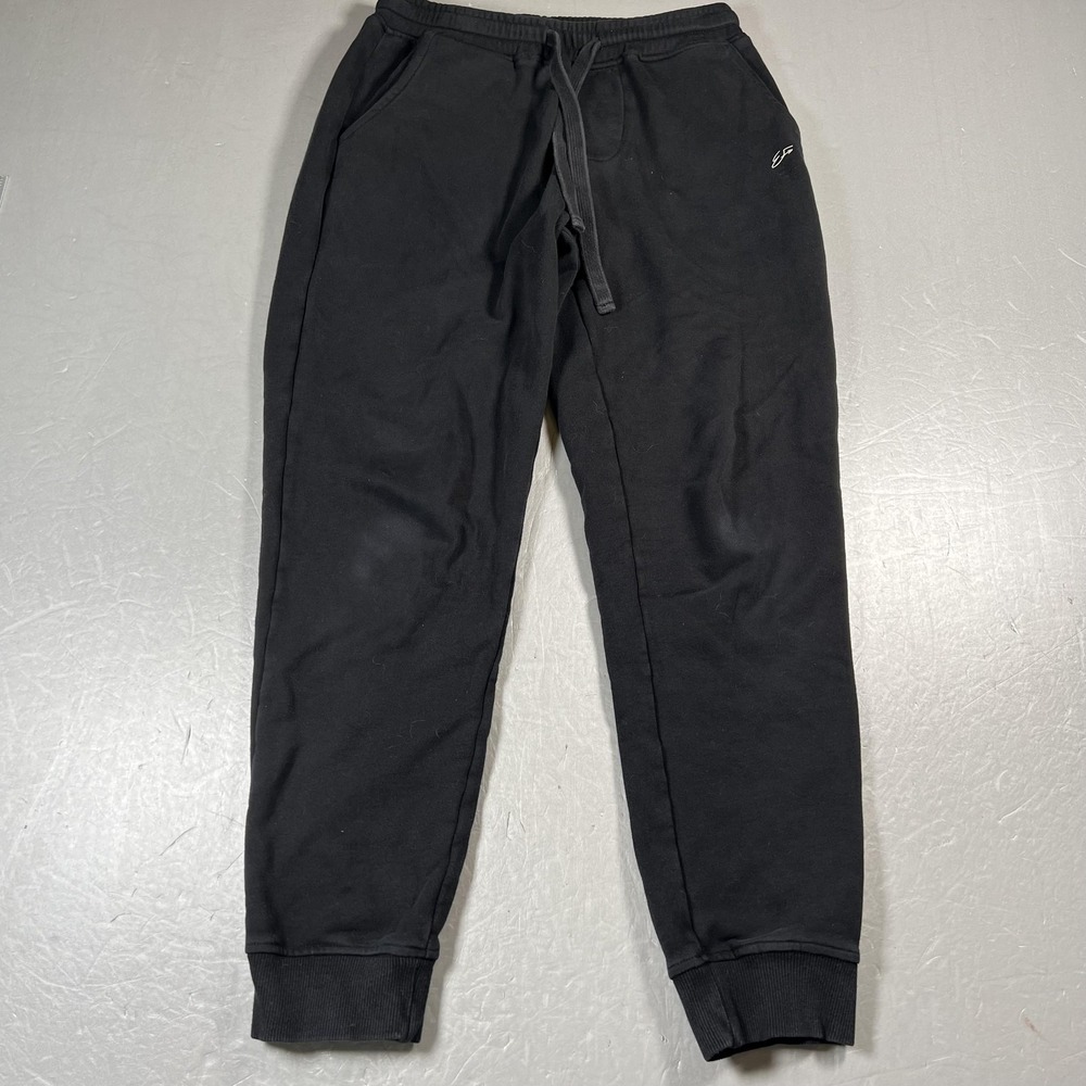 Ever Forward Pants Mens Large Black Jogger Sweatpants Fleece Athletic Lounge‎